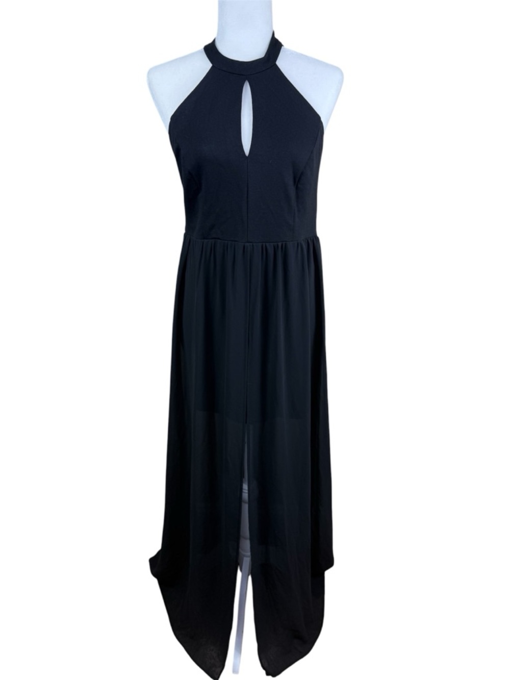 Lulus My Beloved Black Lace Maxi Dress XL - Picture 3 of 11